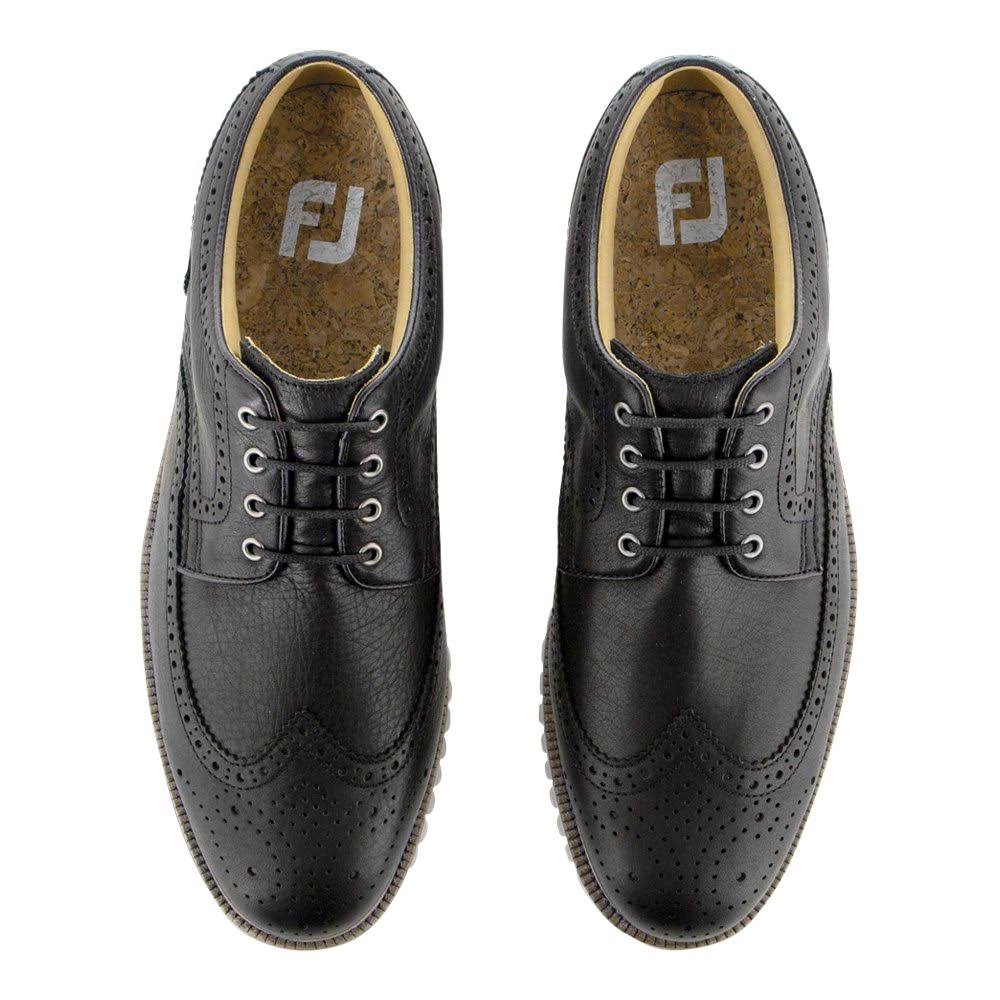 Black Wing Tip Shoes P27429