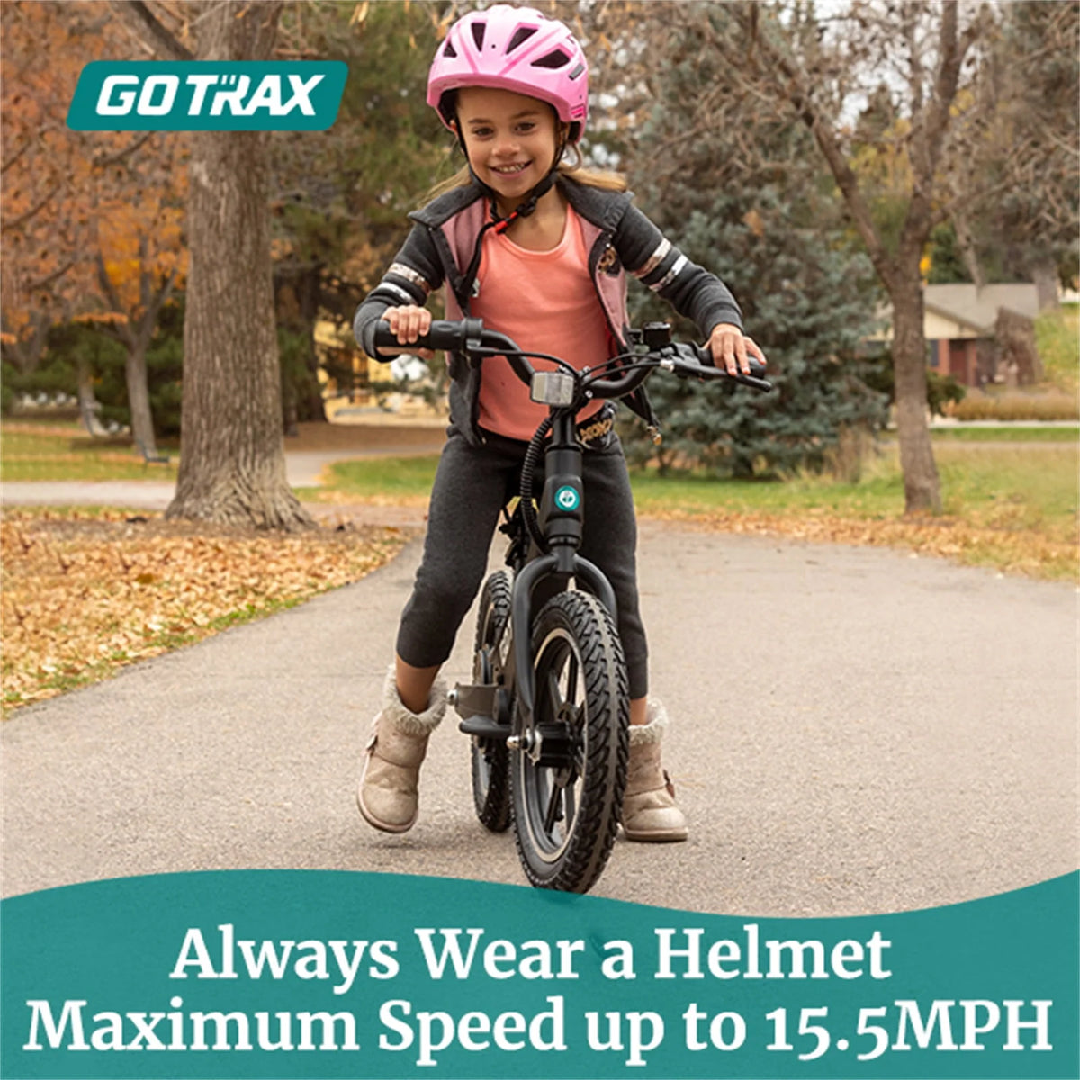 250W Electric Bike for Kids Age 5-8, 14 Tire V459