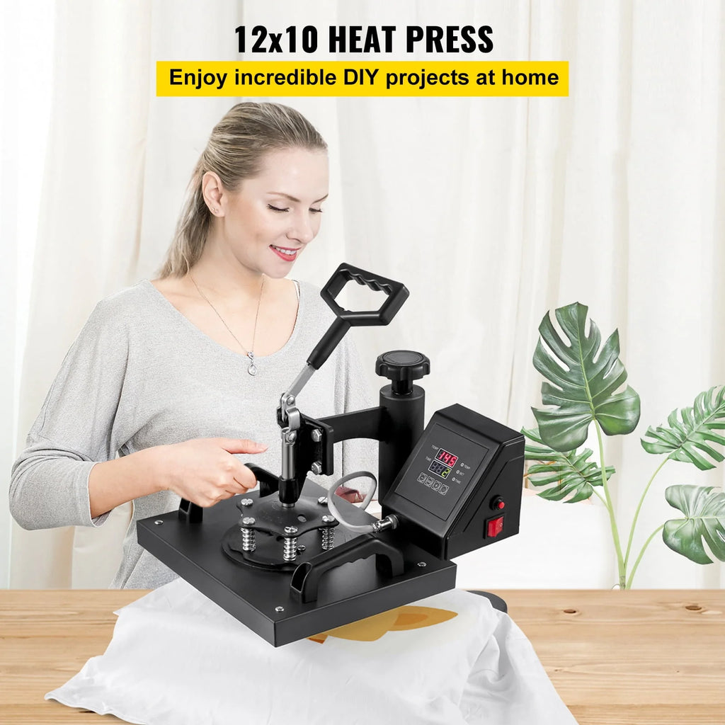12X10 inch 650W Swing Away Heat Press Machine W509763