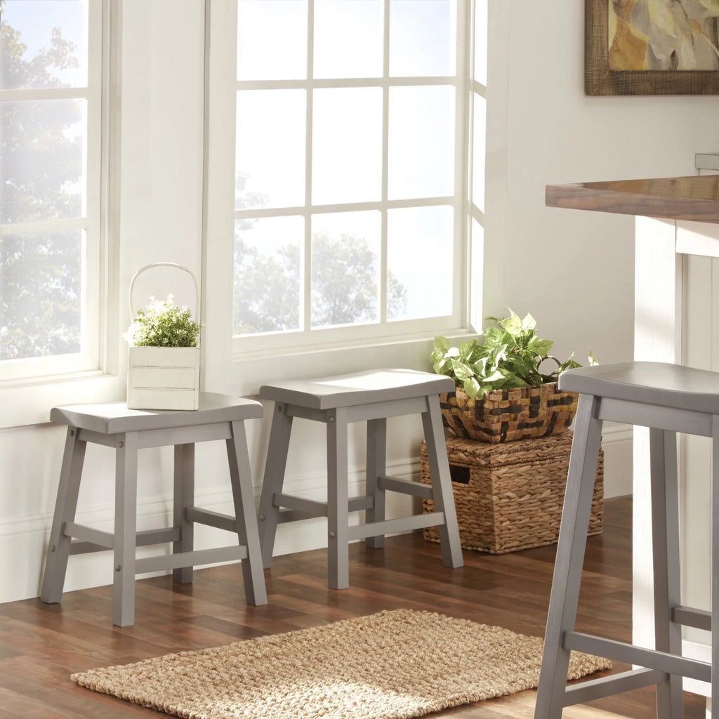 Set of 2 Backless Stools M58180