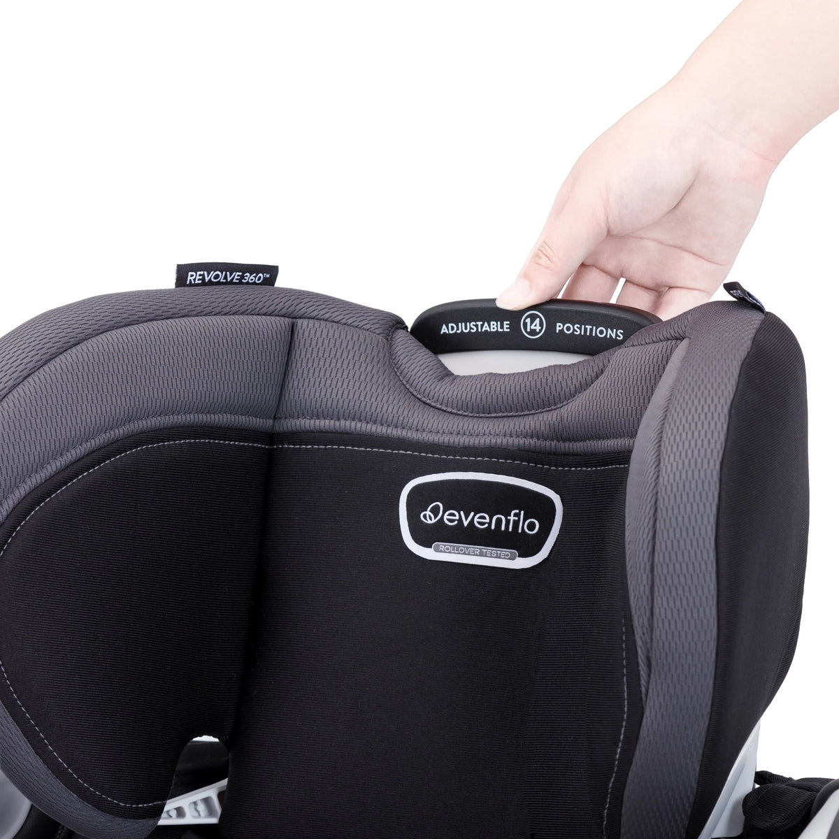 All-in-One Rotational Car Seat with Quick Clean Cover K9618