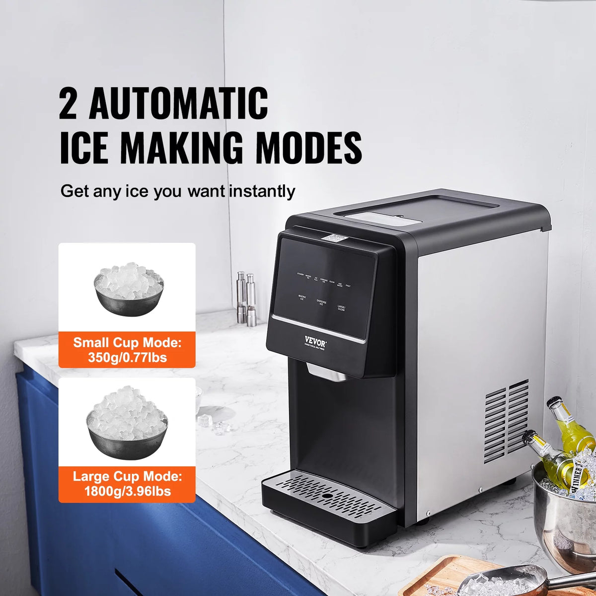 Portable Countertop Ice Maker with Water Filter O73842