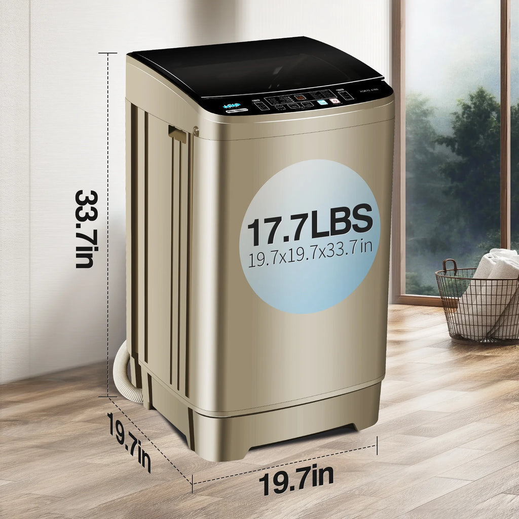 Portable 17.7 lbs Full Automatic Washing Machine H8752