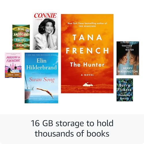16 GB Kindle with Glare-Free Display and Adjustable Front Light G6174