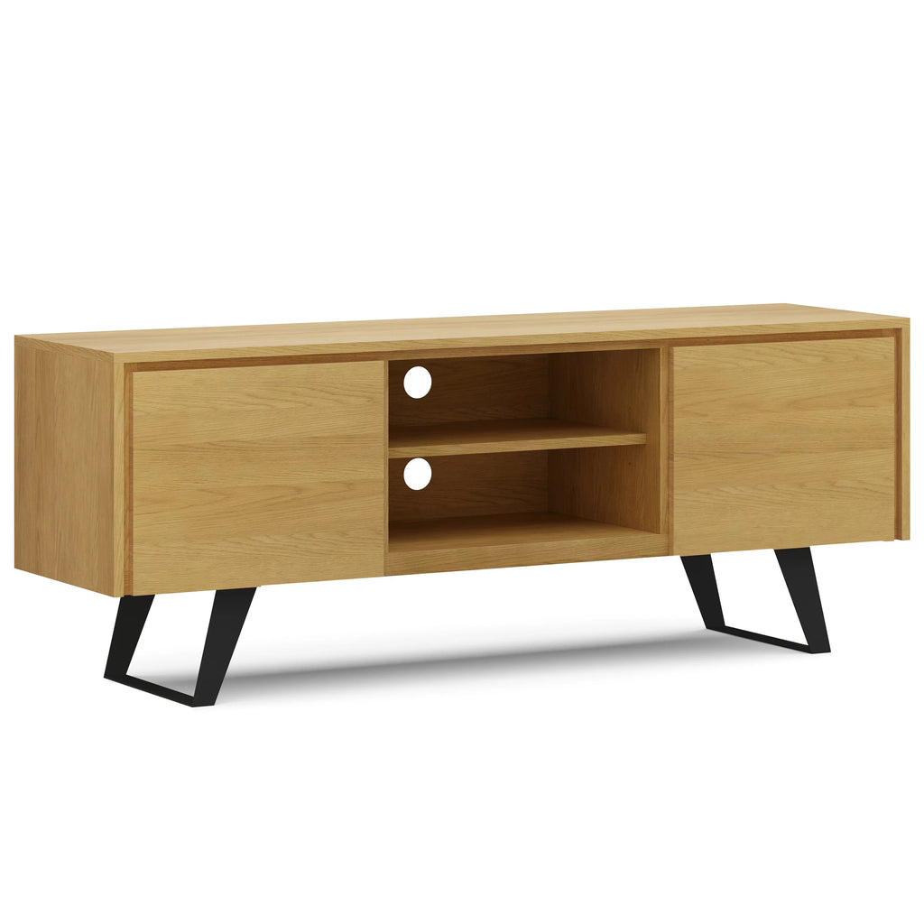 63 inch Oak TV Media Stand F191194
