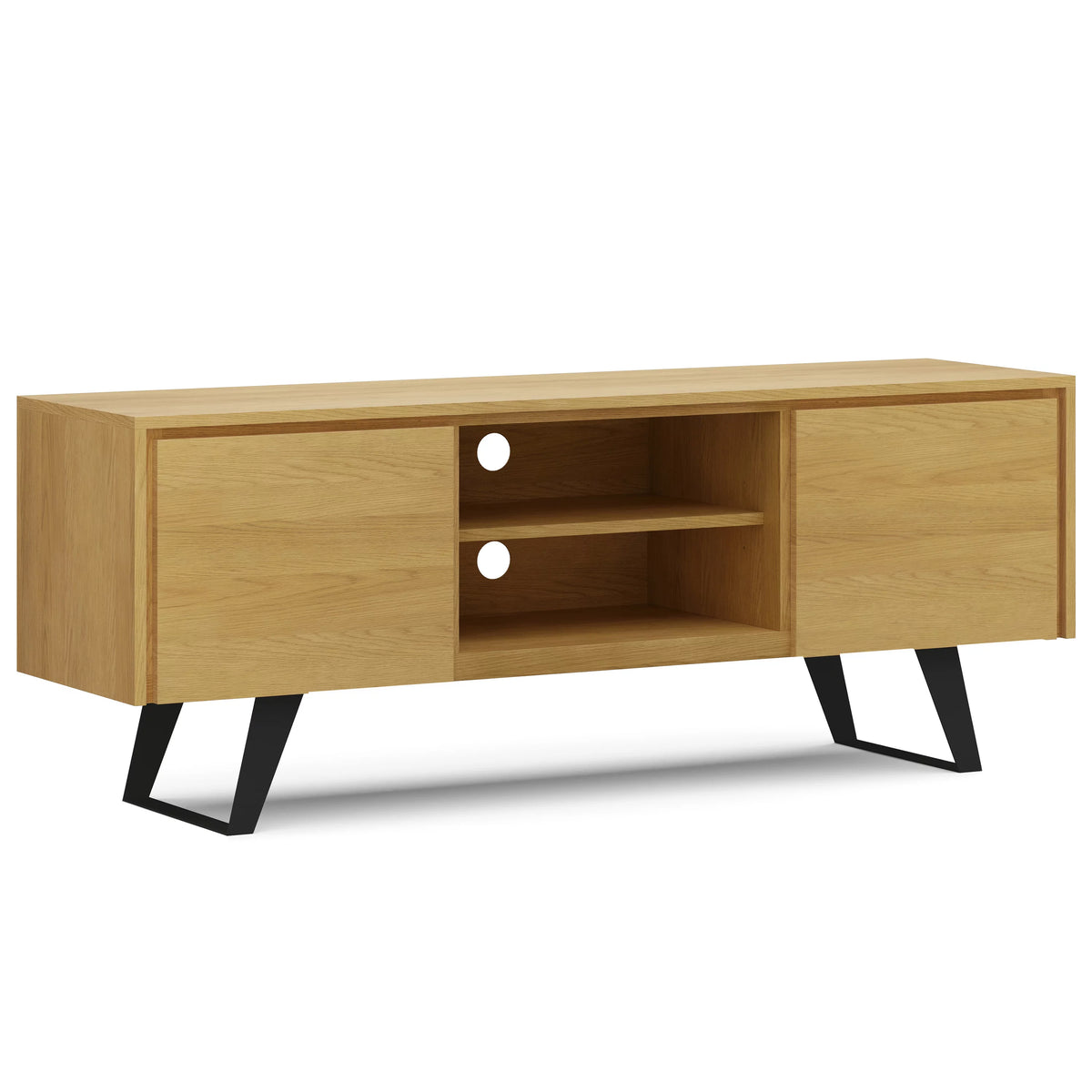 63 inch Oak TV Media Stand F191194