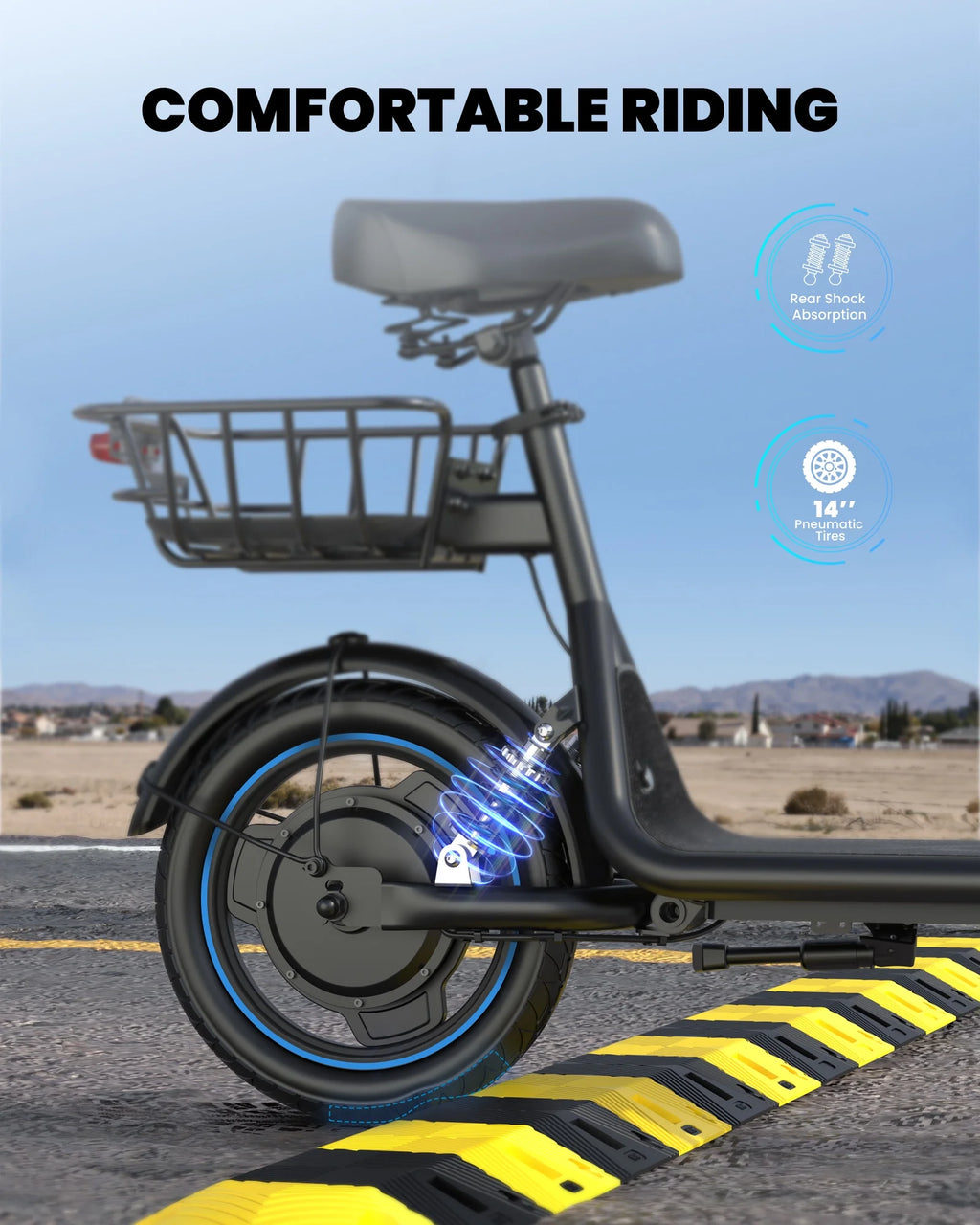 600W Electric Scooter with Seat C9143