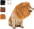 Adjustable Dog Lion Mane Costume X4313