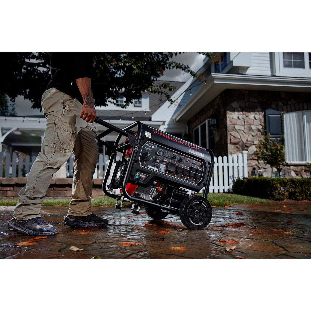 13,000 Watt Tri-Fuel Portable Generator with Remote Start Z381