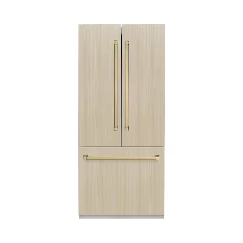 36 in. 3-Door French Door Refrigerator with Ice and Water Dispenser F96195