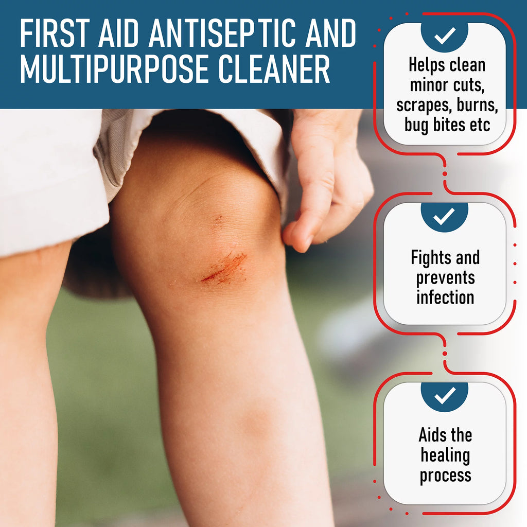 Hydrogen Peroxide First Aid Antiseptic 3% USP 32 oz U310556