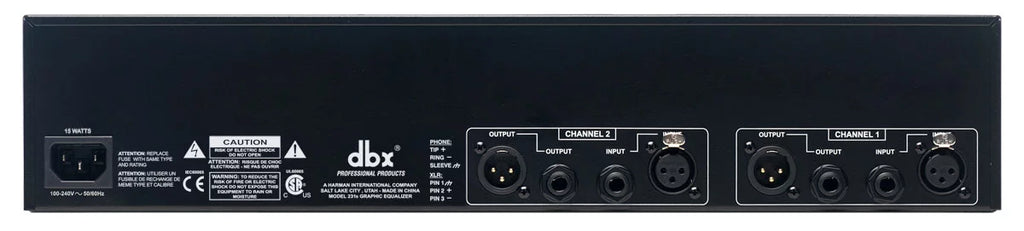 Dual 31 Band Graphic Equalizer K684