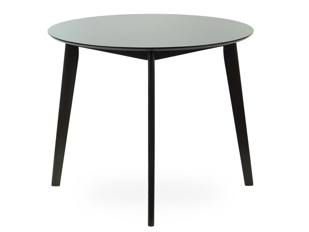 Set of 5 Solid Wood Dining Table and 4 Padded Seat Chairs Z8104