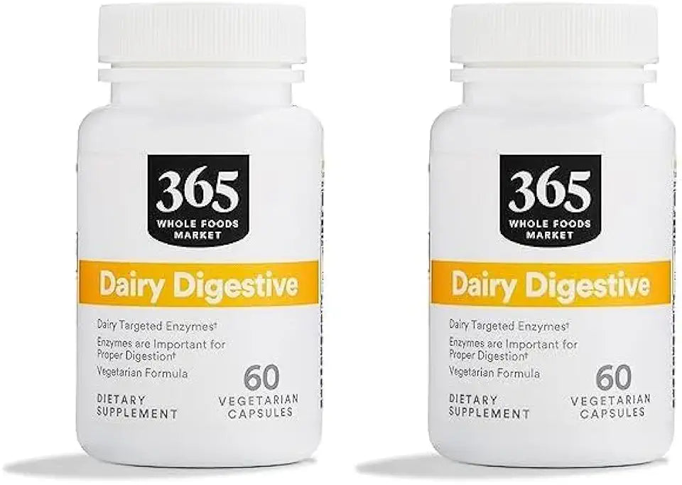 Dairy Digestive Enzymes 60 Count Pack of 2 M9595