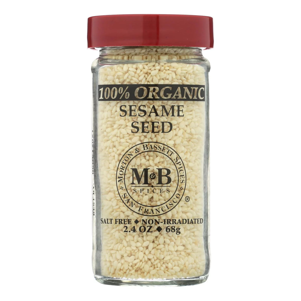 100% Organic Sesame Seed Seasoning 2.4 oz Case of 3 T474168