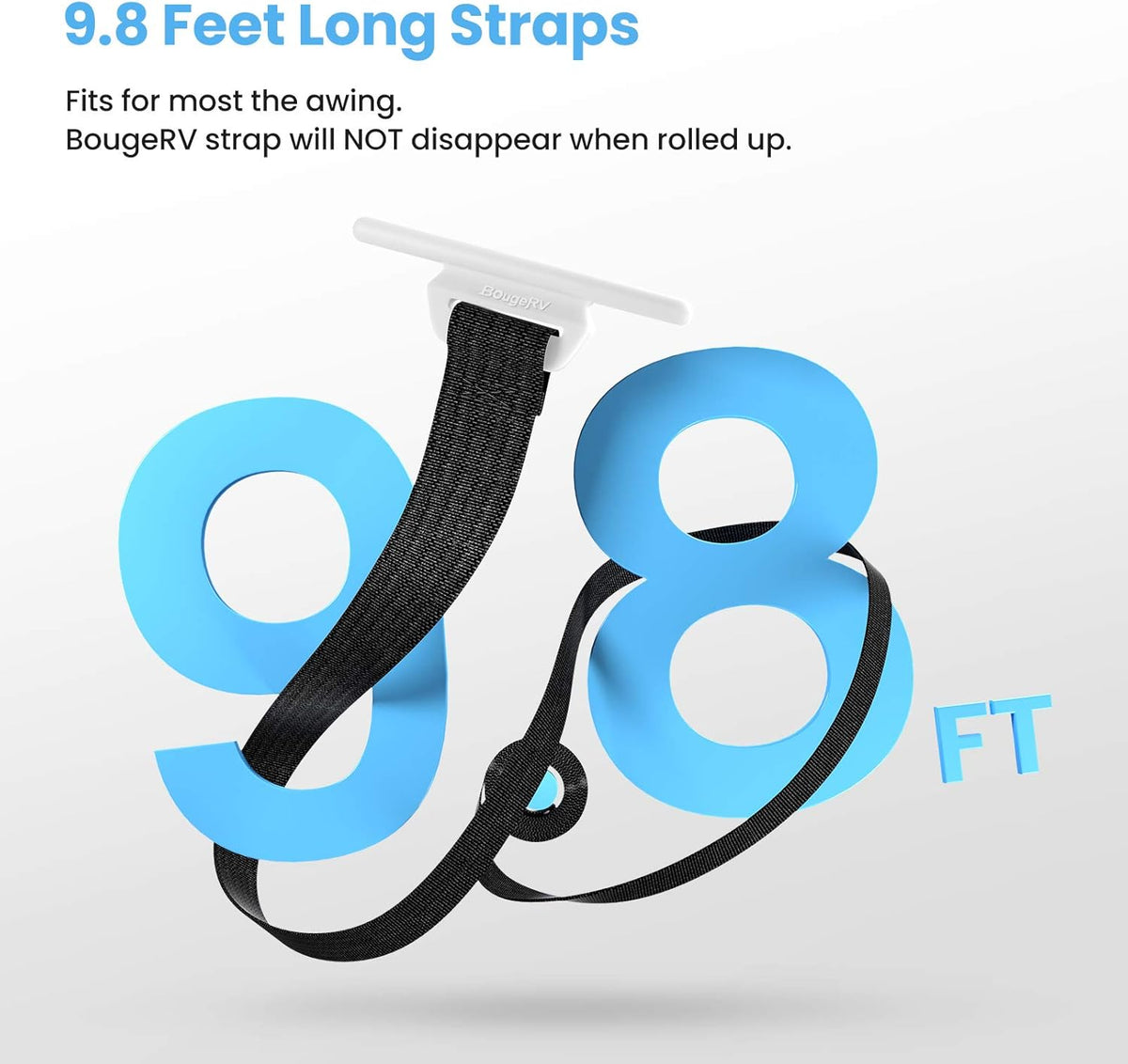 RV Awning Pull Straps 9.8FT 2 Pack W914