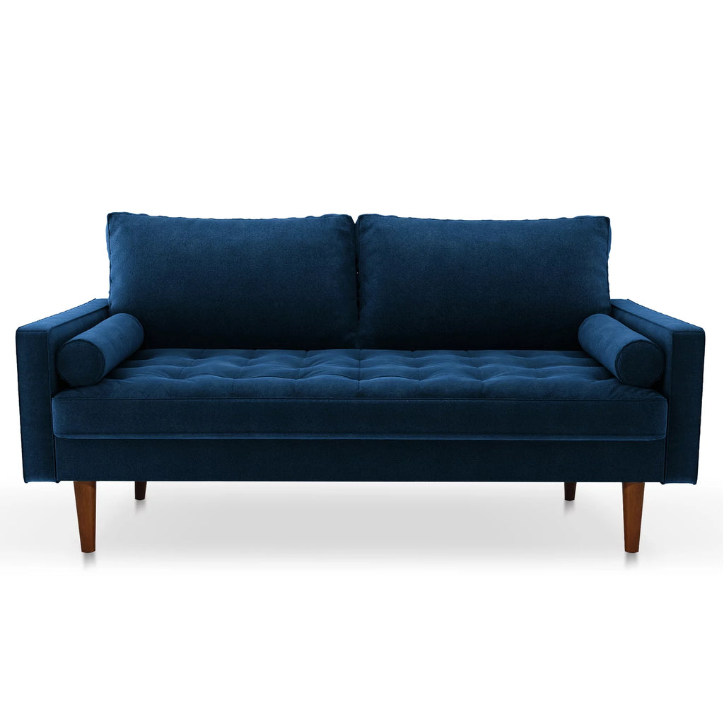 Blue Sleeper Sofa Sectional Couch E9581