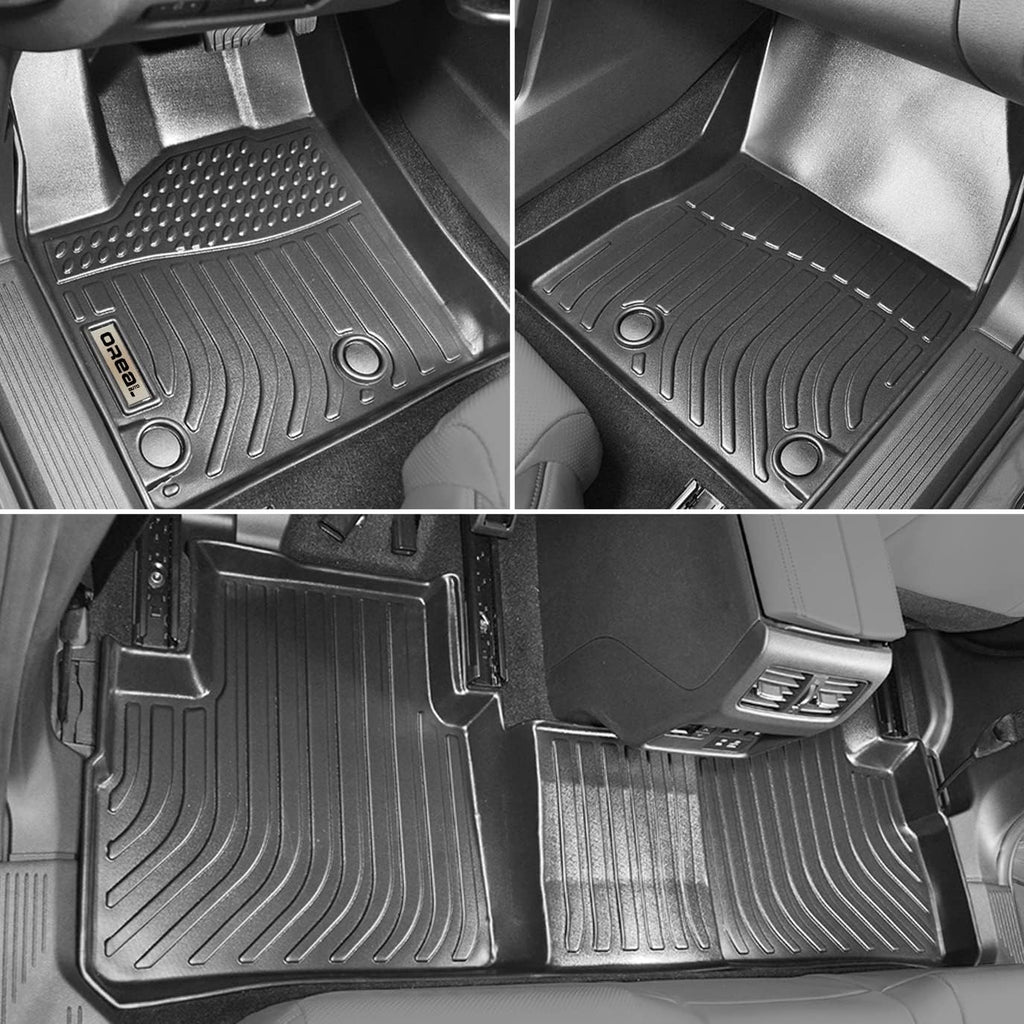 Black Floor Mats Liners F447