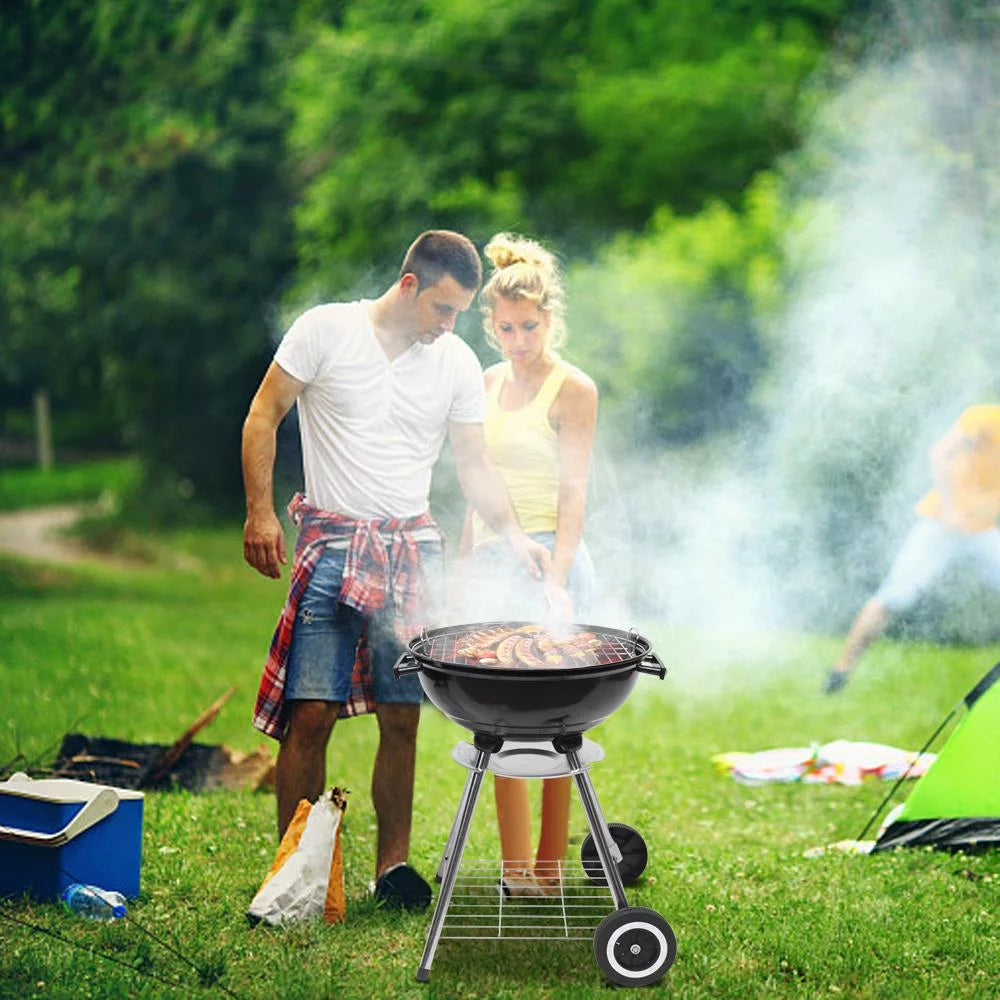 Round Charcoal Stove BBQ Grill B660