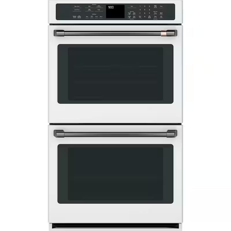 Double Wall Oven Handles in Brushed Black O7840