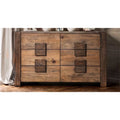 Rustic Natural Brown Wooden Dresser E847097