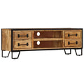 TV Cabinet with Drawers Solid Mango Wood B192