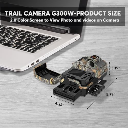 30MP 1920P HD 3 Pack Trail Camera with SD Cards U202177