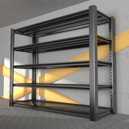 Heavy Duty 5-Tier Metal Standing Shelf Units Q42556