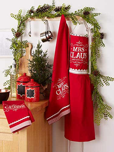 Cotton Apron and Dishtowel Set, 3 Count D91810