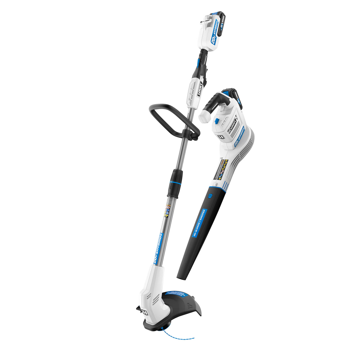 3/8-inch Drill/Driver Project Kit & 12-inch Hybrid String Trimmer/Blower Combo Kit H149