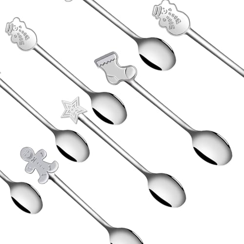 24 Pack Stainless Steel Mini Spoons Set E413498