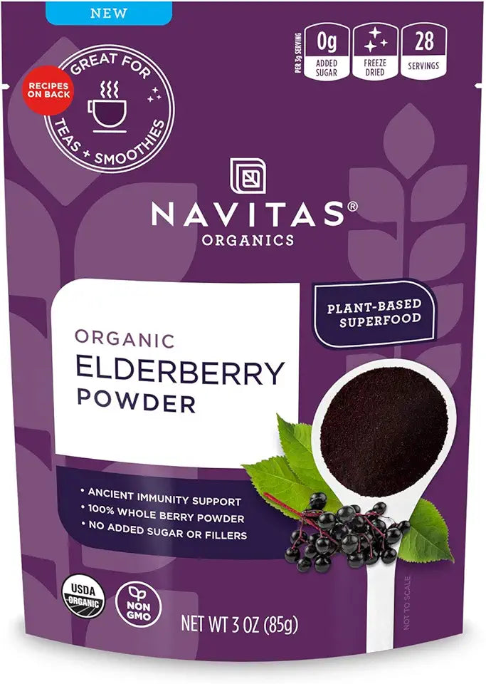 Organic Elderberry Powder 3 oz Q568