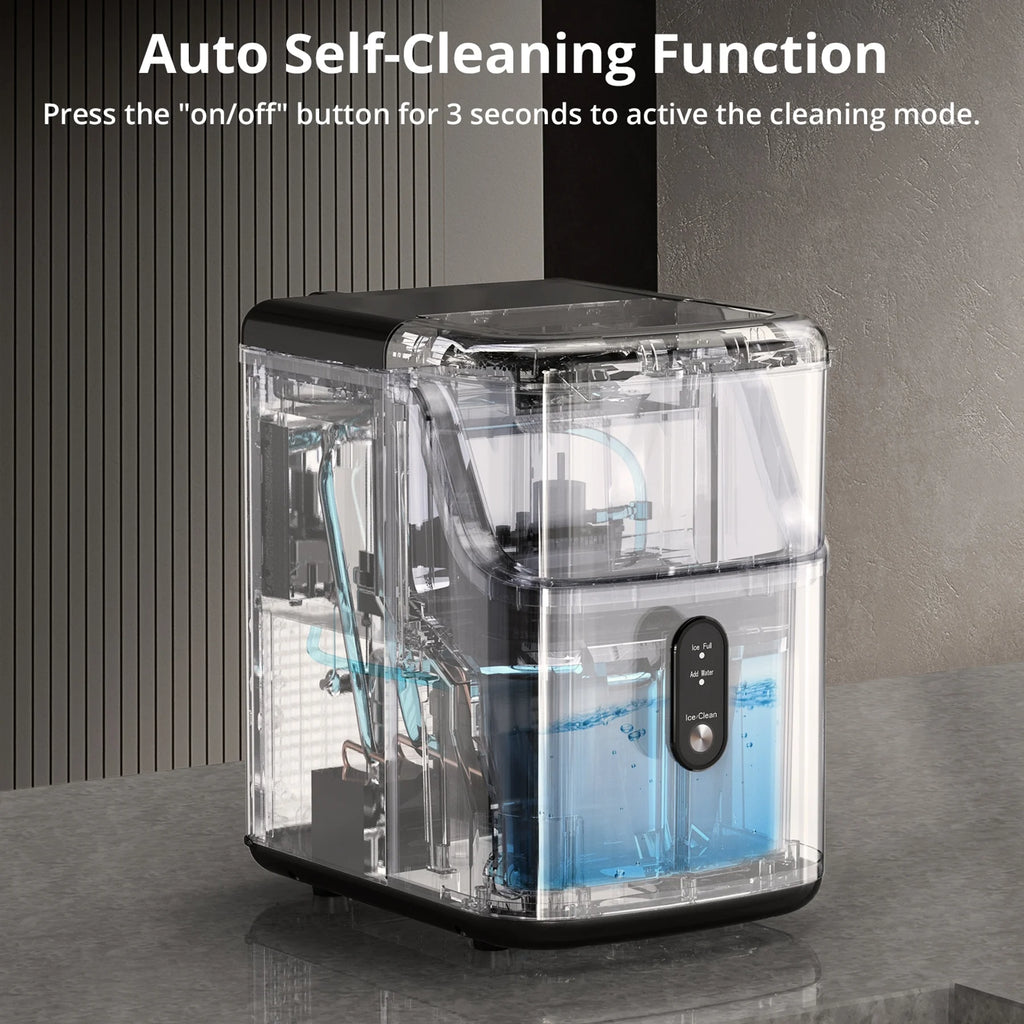 35Lbs/24H Chewable Nugget Ice Maker Countertop with Ice Scoop Y6340
