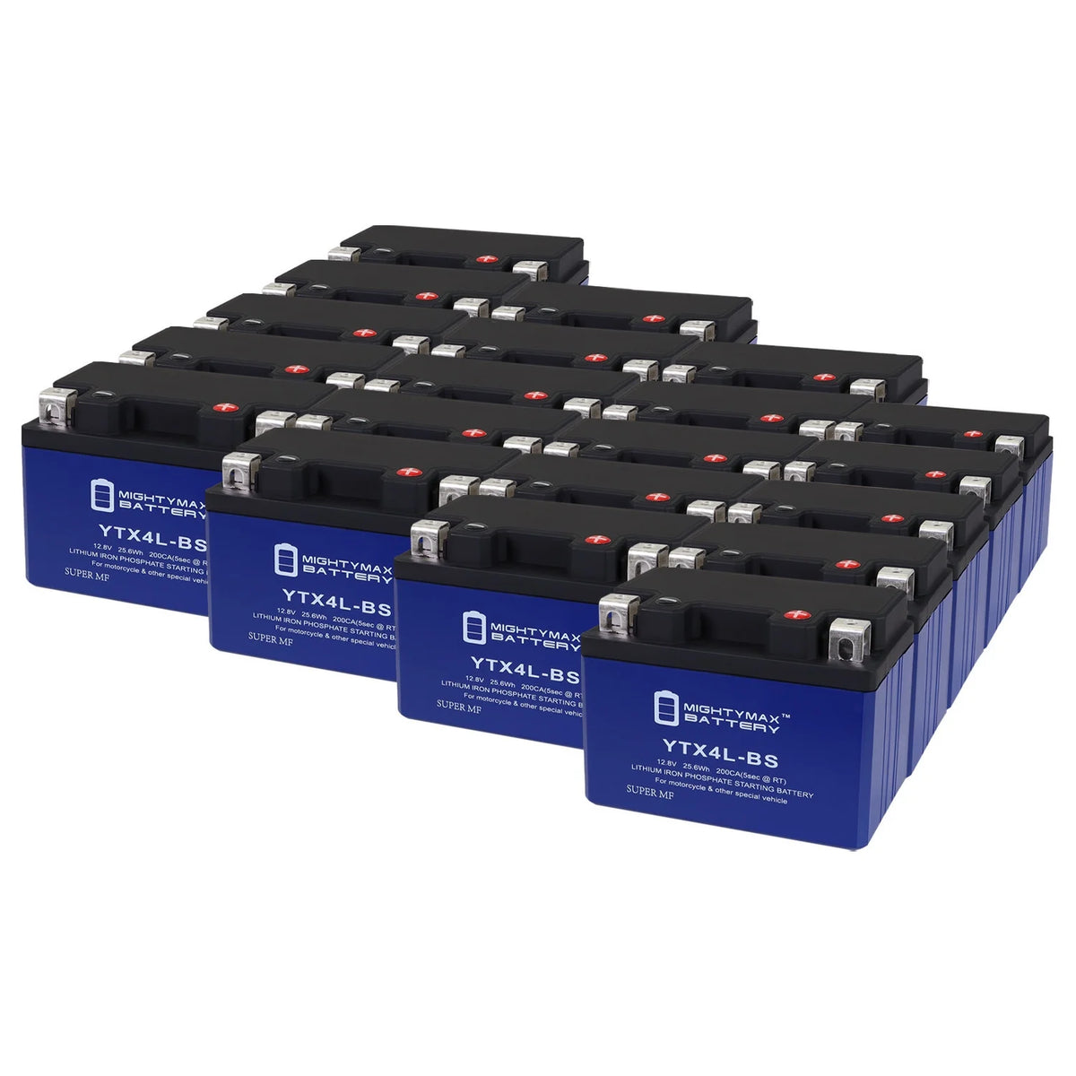 YTX4L-BS Lithium Replacement Battery 20 Pack U50692