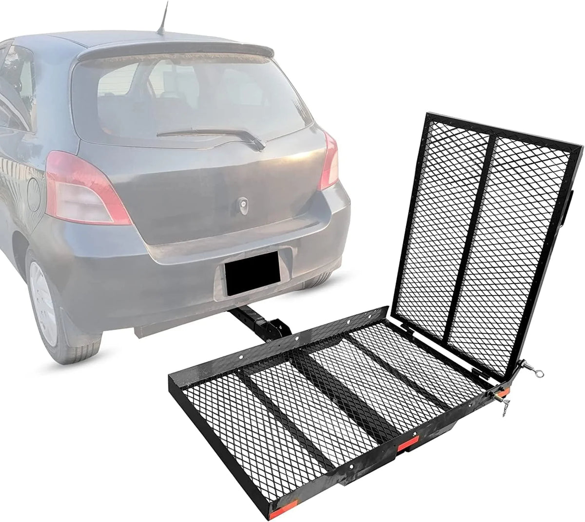 Folding Hitch Cargo Carrier Rack 500LBS J477