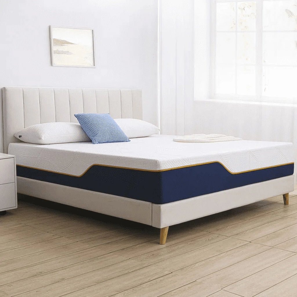 8 inch Twin Size Medium Gel Memory Foam Mattress D9175