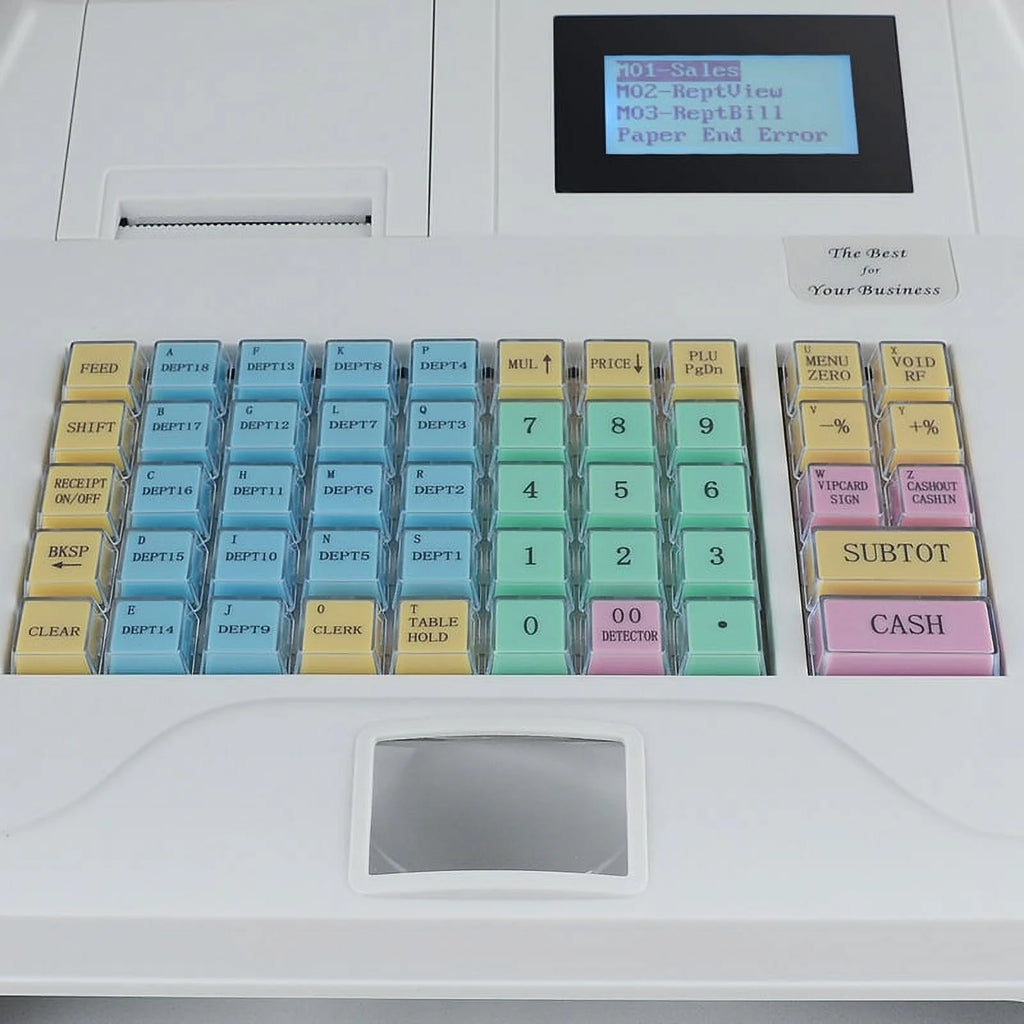 Electronic Cash Register Pos System with Drawer Thermal Printing C3265