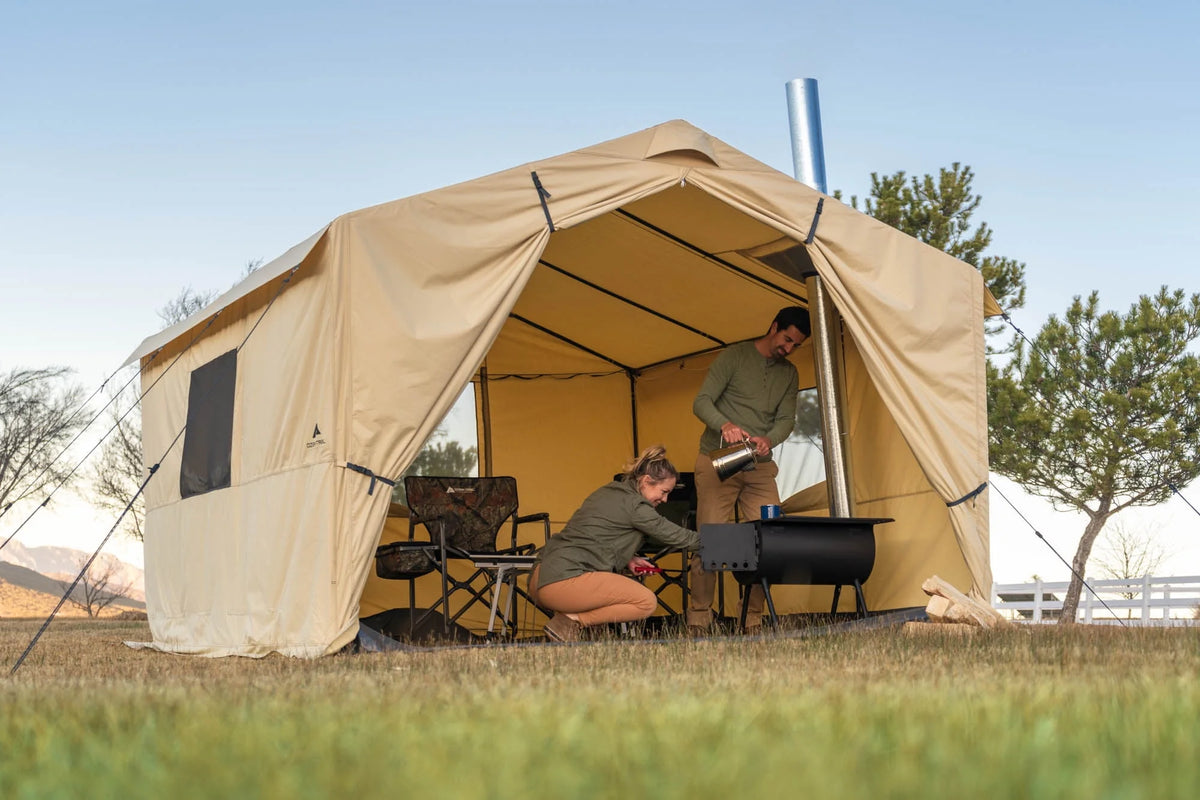 6-Person Outdoor Wall Tent with Stove Jack E9995