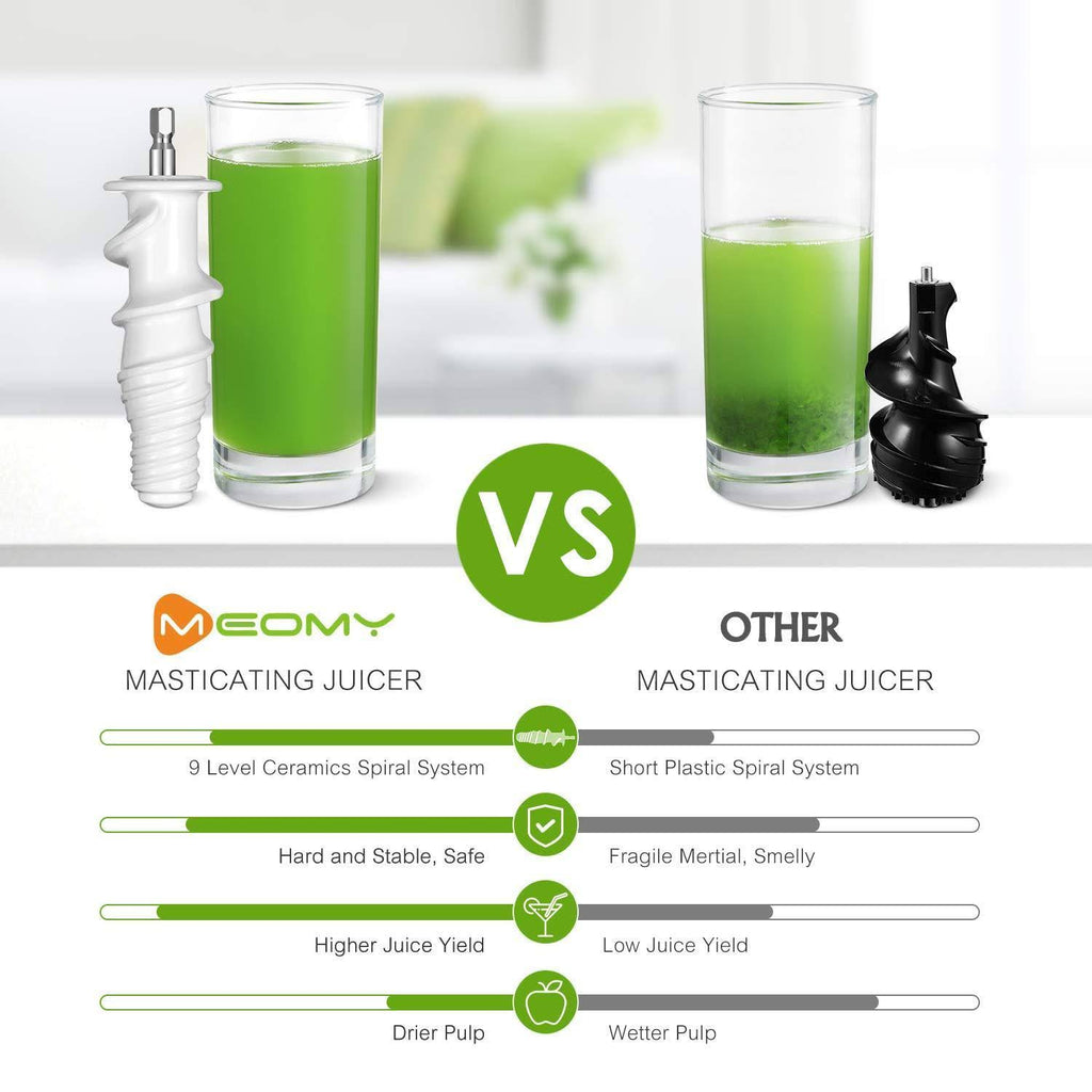 Slow Cold Press Juicer with Ceramic Auger E9274