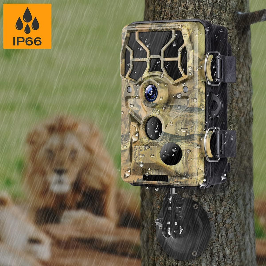 WiFi Bluetooth 1296P 20MP Hunting Game Camera Night Vision Waterproof IP66 S8486