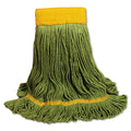 Large Green Recycled Fiber Mop Head J88360
