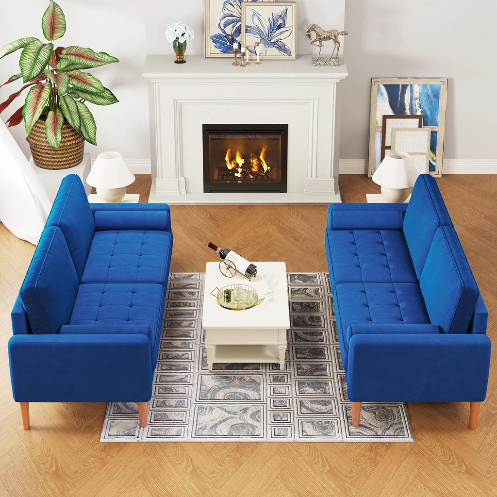3 Seater Upholstered Sofa Couch F588242