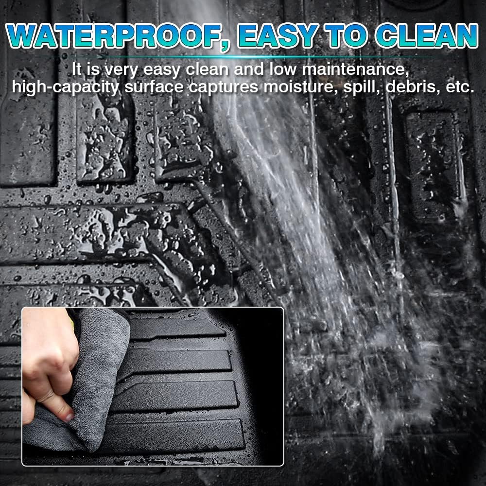 Custom Fit All-Weather Car Floor Mats Full Set TPE B72512