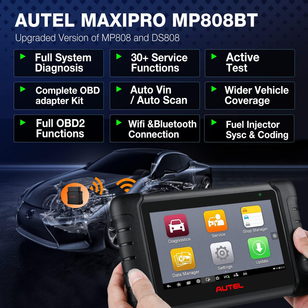 Diagnostic Scan Tool with 4 PCS MX-Sensors B42428