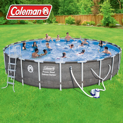 26' x 52 Pool Set with Pump, Ladder and Cover Y525581