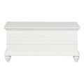 White Flip Top Cedar Storage Bench J95312