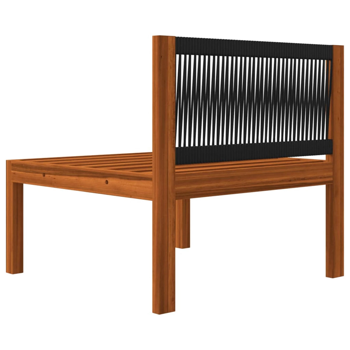 Acacia Wood Patio Sofa with Cushions H474