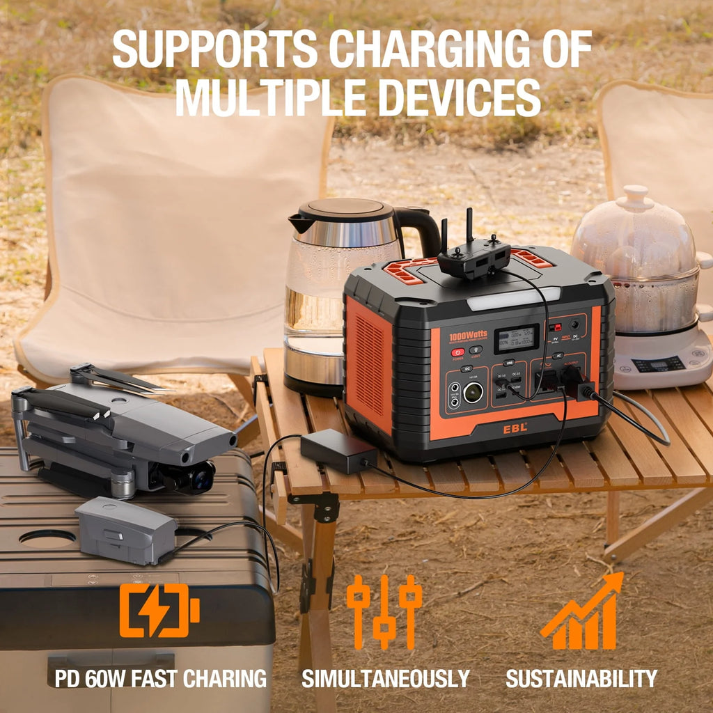 1000W Portable Solar Power Station Z126