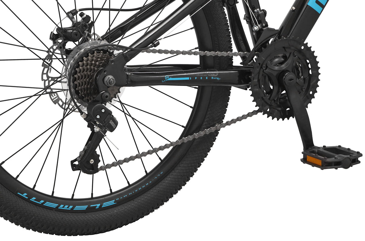 Black 21 Speed Mountain Bike Q428287