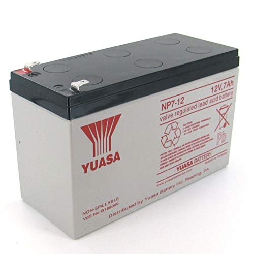 12V 7Ah Sealed Lead Acid Battery with F1 Terminal P8073